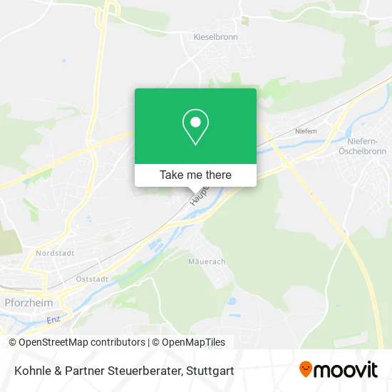Карта Kohnle & Partner Steuerberater