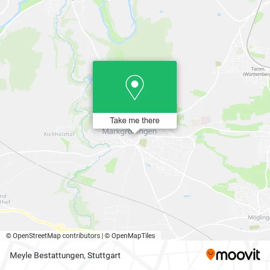 Карта Meyle Bestattungen