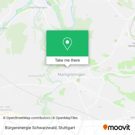 Карта Bürgerenergie Schwarzwald