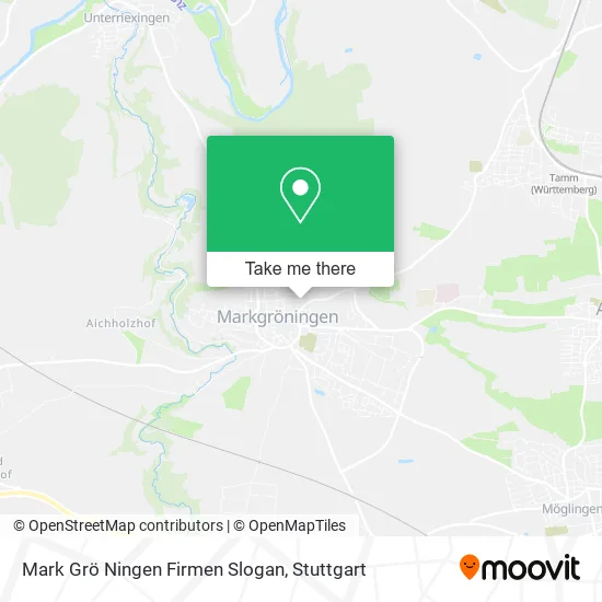 Карта Mark Grö Ningen Firmen Slogan