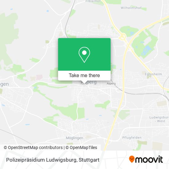 Polizeipräsidium Ludwigsburg map