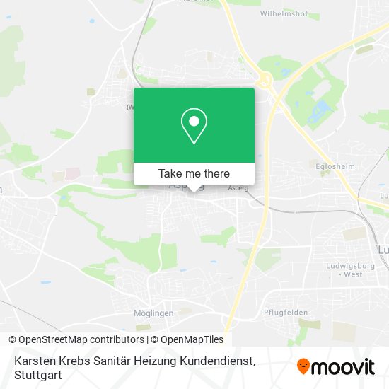 Karsten Krebs Sanitär Heizung Kundendienst map