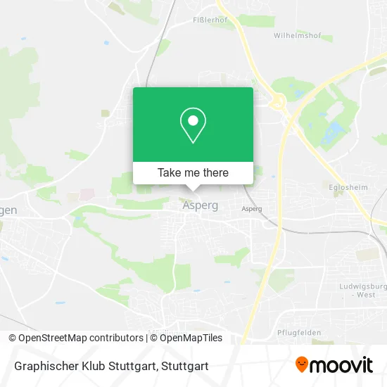 Карта Graphischer Klub Stuttgart