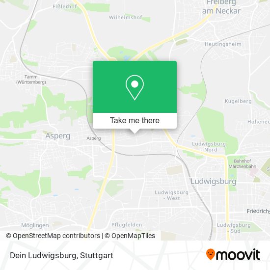Dein Ludwigsburg map