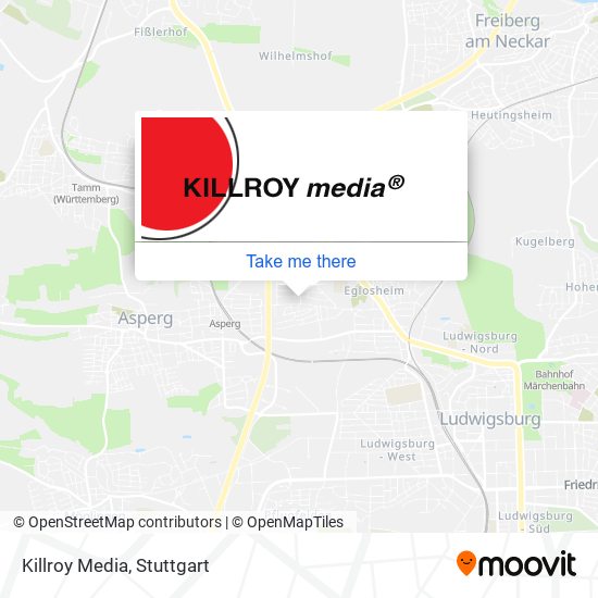 Killroy Media map