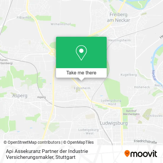 Карта Api Assekuranz Partner der Industrie Versicherungsmakler