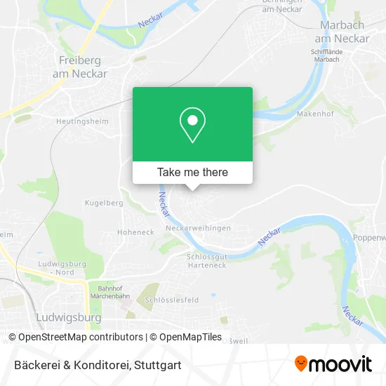 Карта Bäckerei & Konditorei
