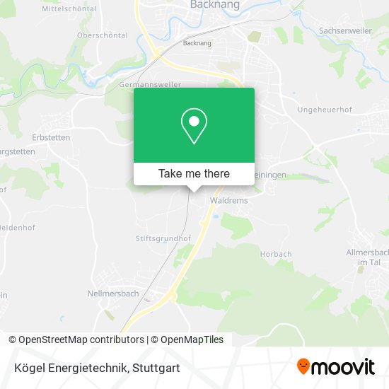 Kögel Energietechnik map