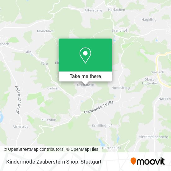 Kindermode Zauberstern Shop map