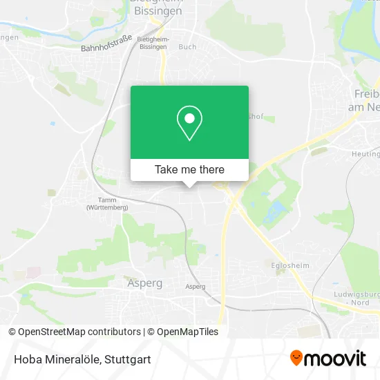 Карта Hoba Mineralöle