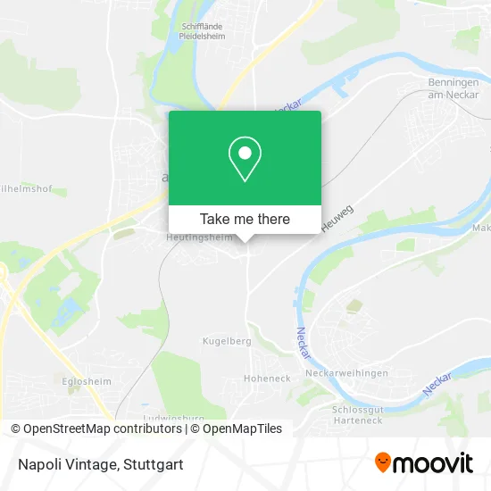 Карта Napoli Vintage