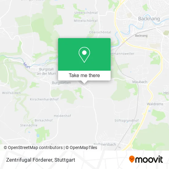 Карта Zentrifugal Förderer