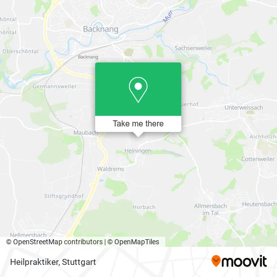 Карта Heilpraktiker