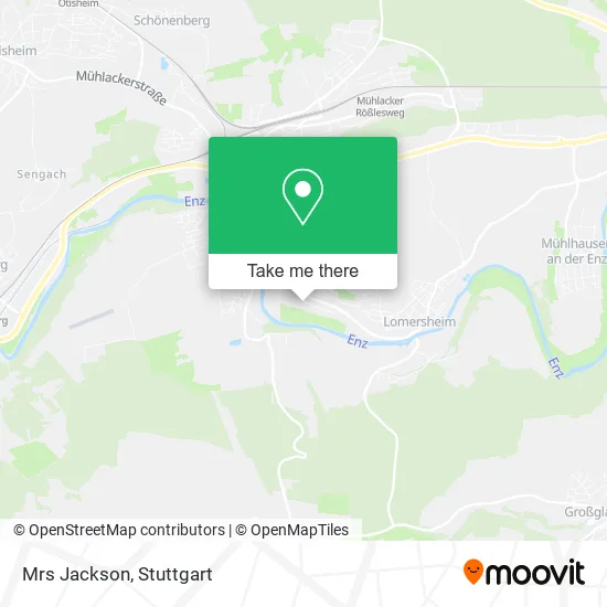 Карта Mrs Jackson