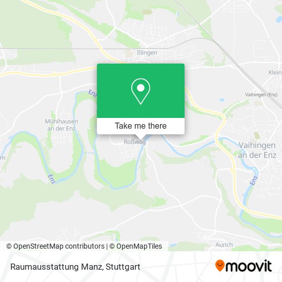 Raumausstattung Manz map