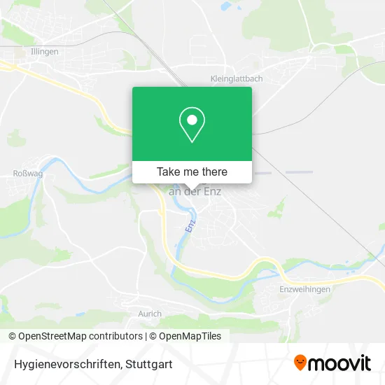 Карта Hygienevorschriften