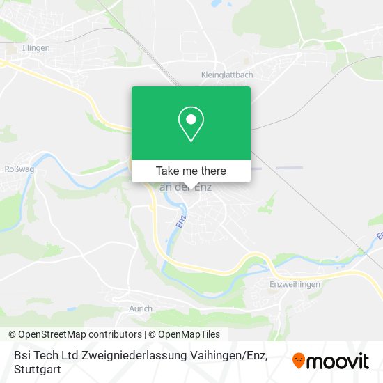 Bsi Tech Ltd Zweigniederlassung Vaihingen / Enz map