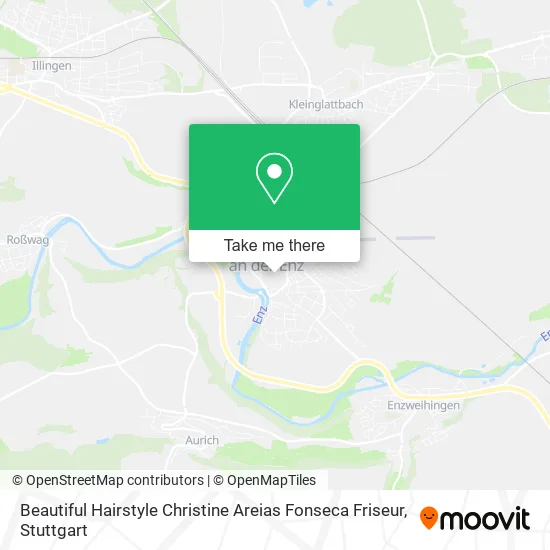 Карта Beautiful Hairstyle Christine Areias Fonseca Friseur