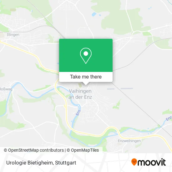 Карта Urologie Bietigheim