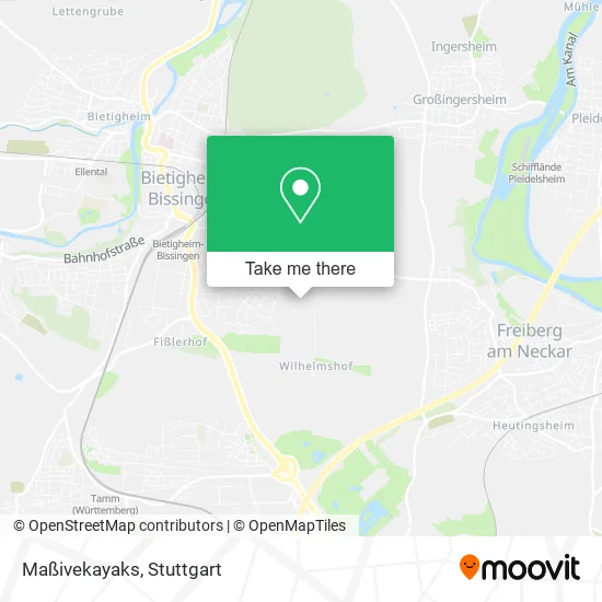 Карта Maßivekayaks