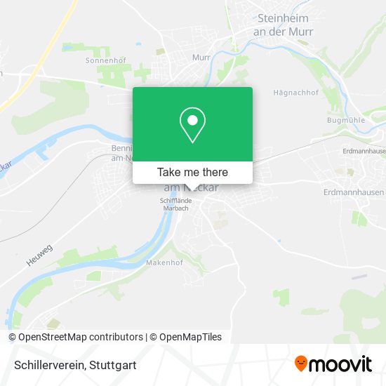 Schillerverein map