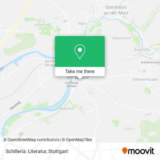 Карта Schilleria. Literatur