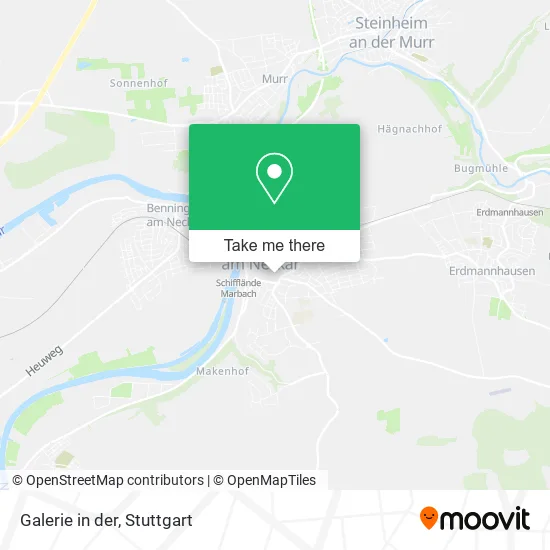 Карта Galerie in der