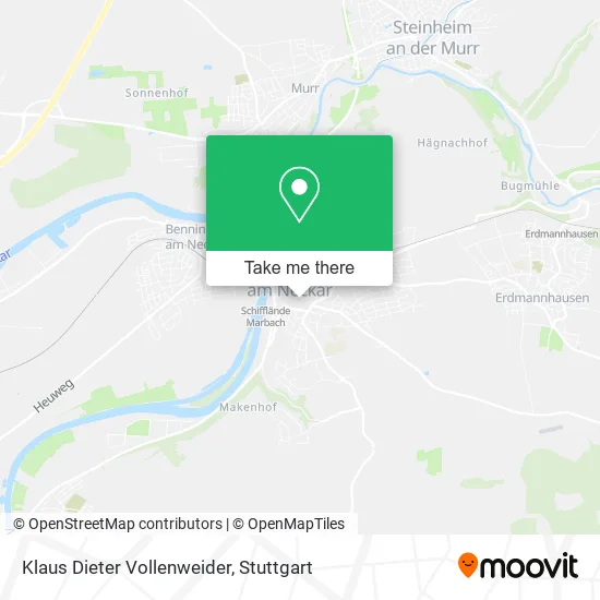 Карта Klaus Dieter Vollenweider