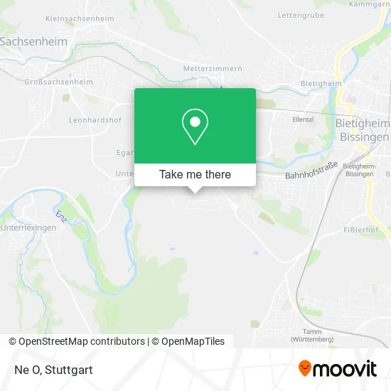Карта Ne O