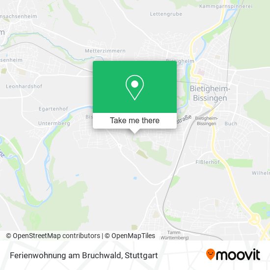 Ferienwohnung am Bruchwald map