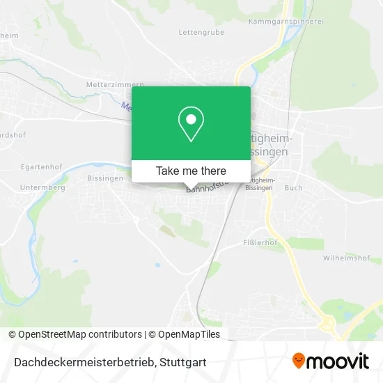 Карта Dachdeckermeisterbetrieb
