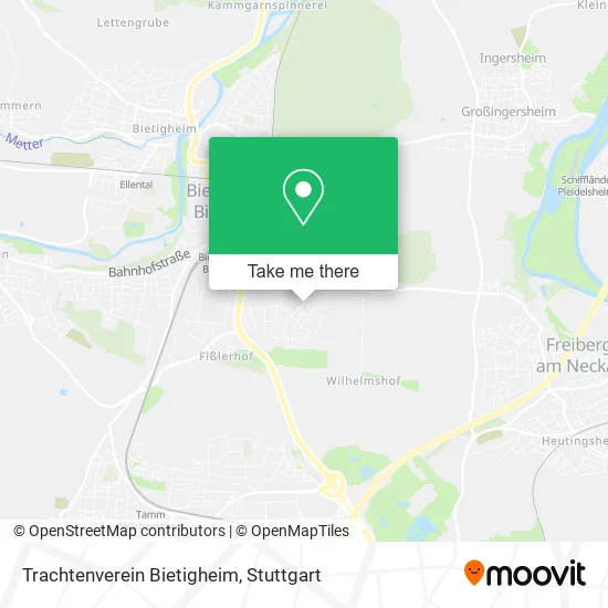 Карта Trachtenverein Bietigheim