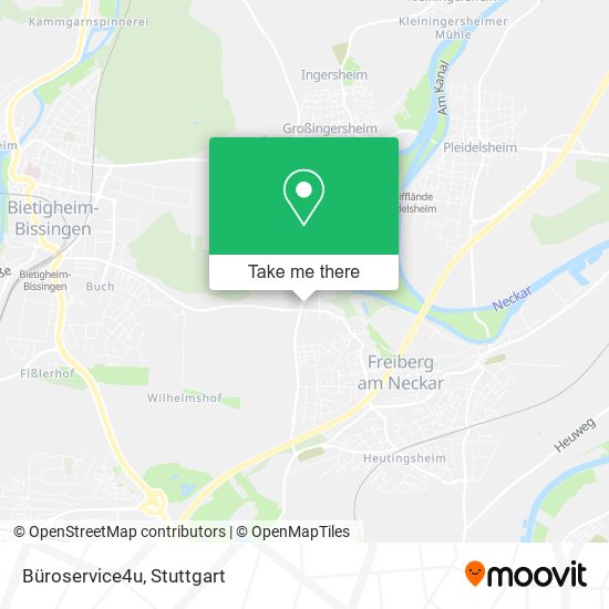 Карта Büroservice4u