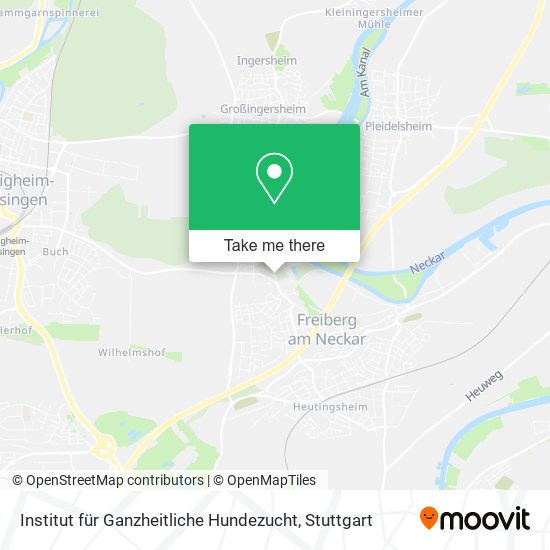 Institut für Ganzheitliche Hundezucht map