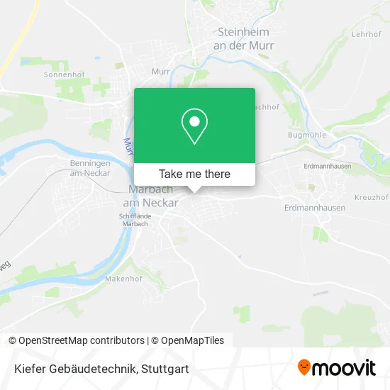 Карта Kiefer Gebäudetechnik