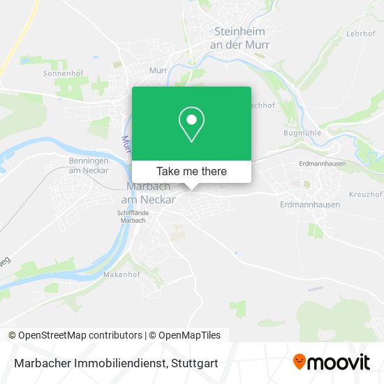 Marbacher Immobiliendienst map