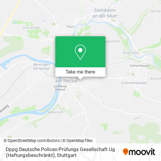 Карта Dppg Deutsche Policen Prüfungs Gesellschaft Ug (Haftungsbeschränkt)