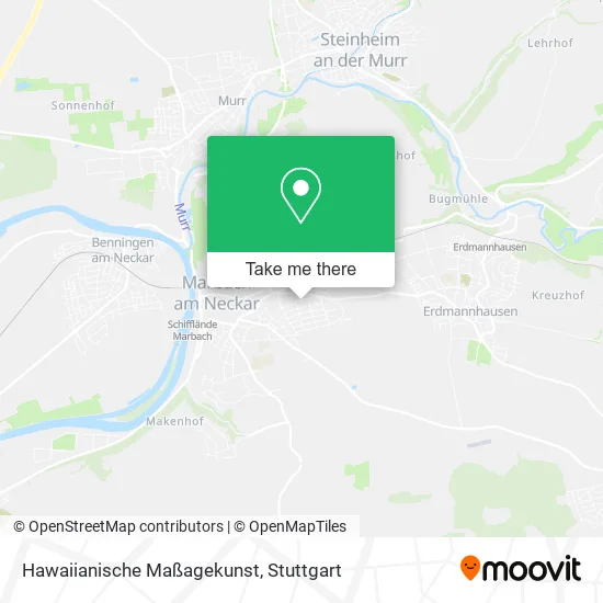 Карта Hawaiianische Maßagekunst