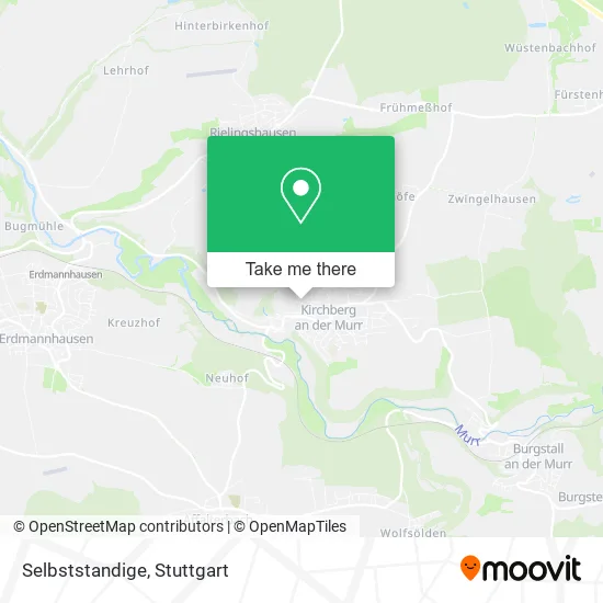 Карта Selbststandige