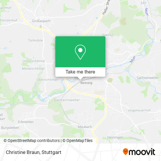 Карта Christine Braun