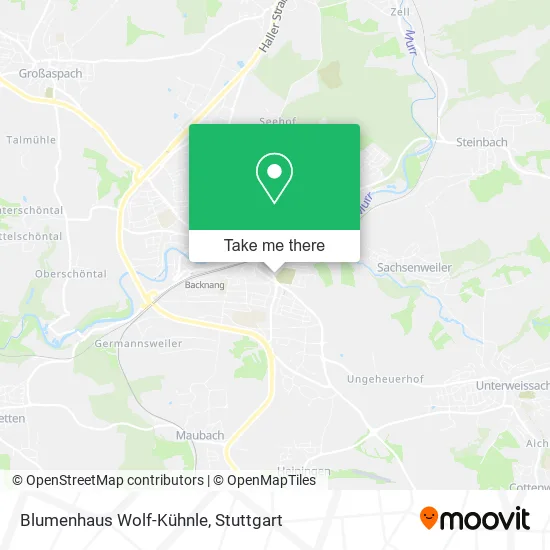 Карта Blumenhaus Wolf-Kühnle