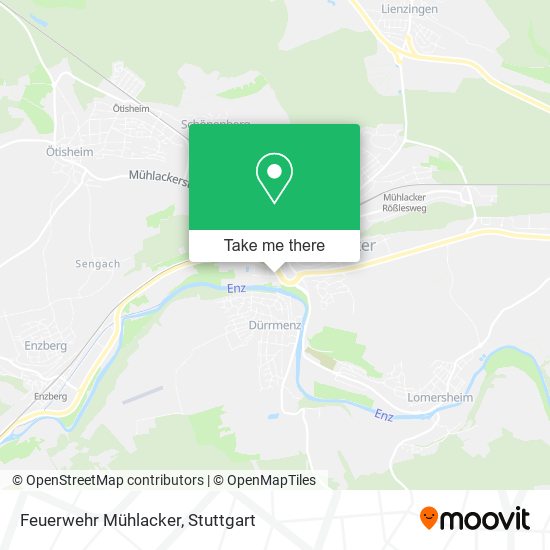 Feuerwehr Mühlacker map