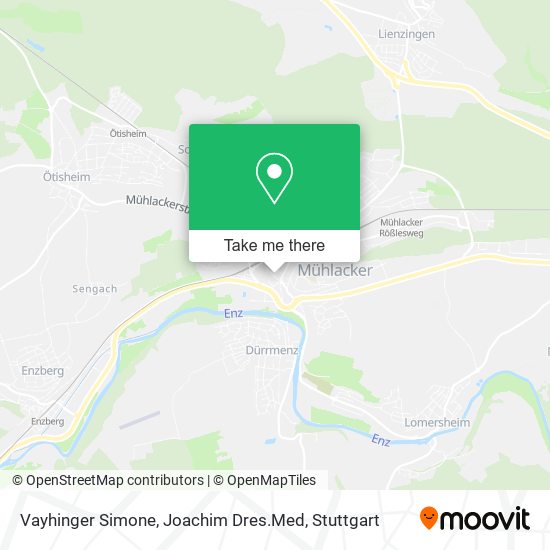 Карта Vayhinger Simone, Joachim Dres.Med