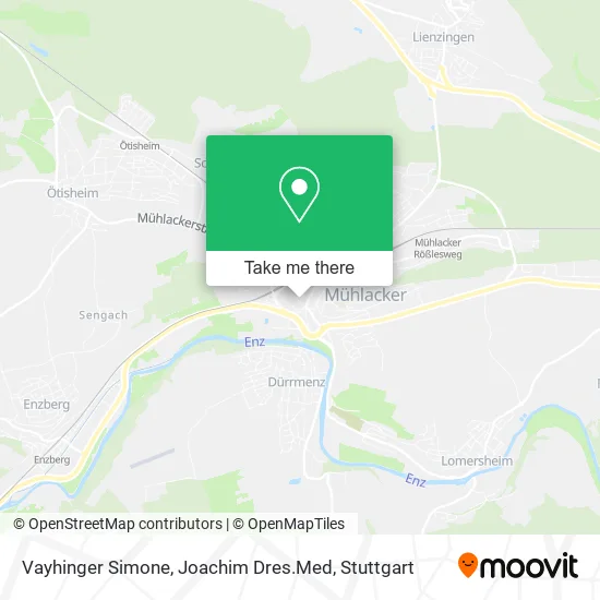 Карта Vayhinger Simone, Joachim Dres.Med