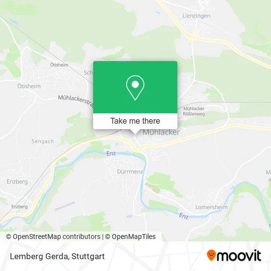Карта Lemberg Gerda