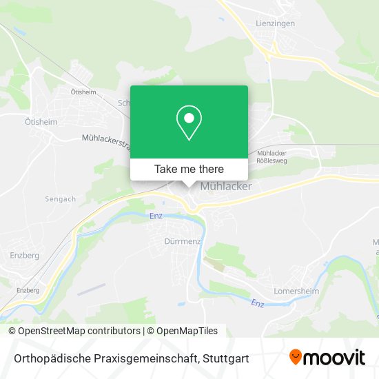 Orthopädische Praxisgemeinschaft map