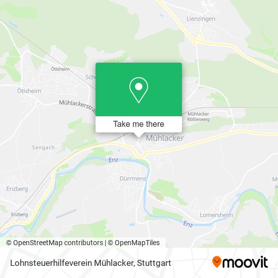 Lohnsteuerhilfeverein Mühlacker map