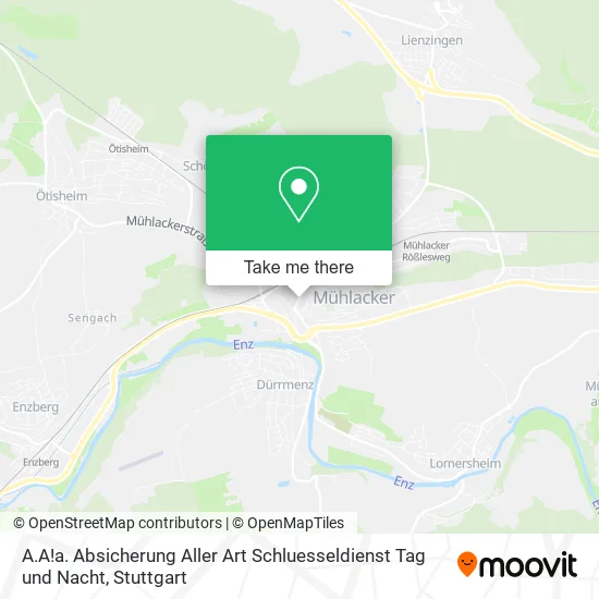 Карта A.A!a. Absicherung Aller Art Schluesseldienst Tag und Nacht