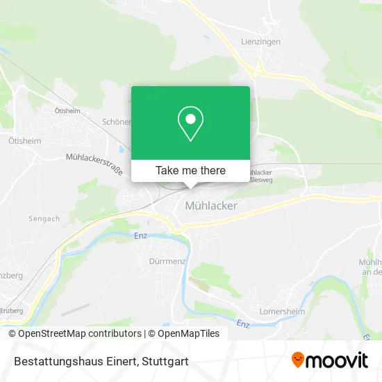 Карта Bestattungshaus Einert