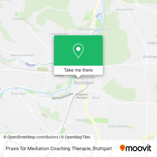 Карта Praxis für Mediation Coaching Therapie